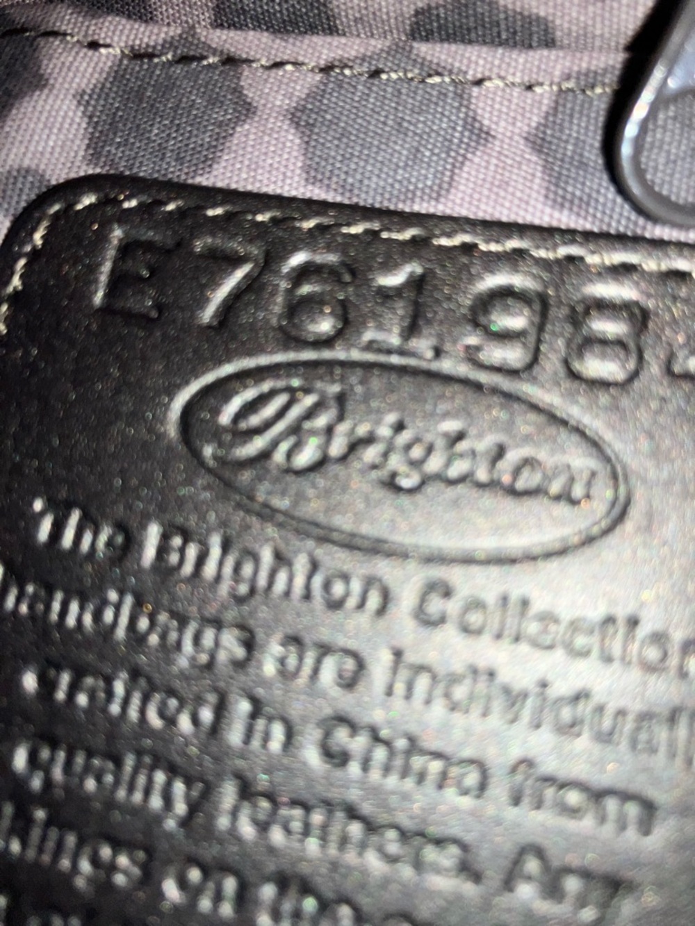 Brighton Piper Shoulder Bag - Retired 2012-Box, Dust Bag & Registration NIB - Picture 5 of 15
